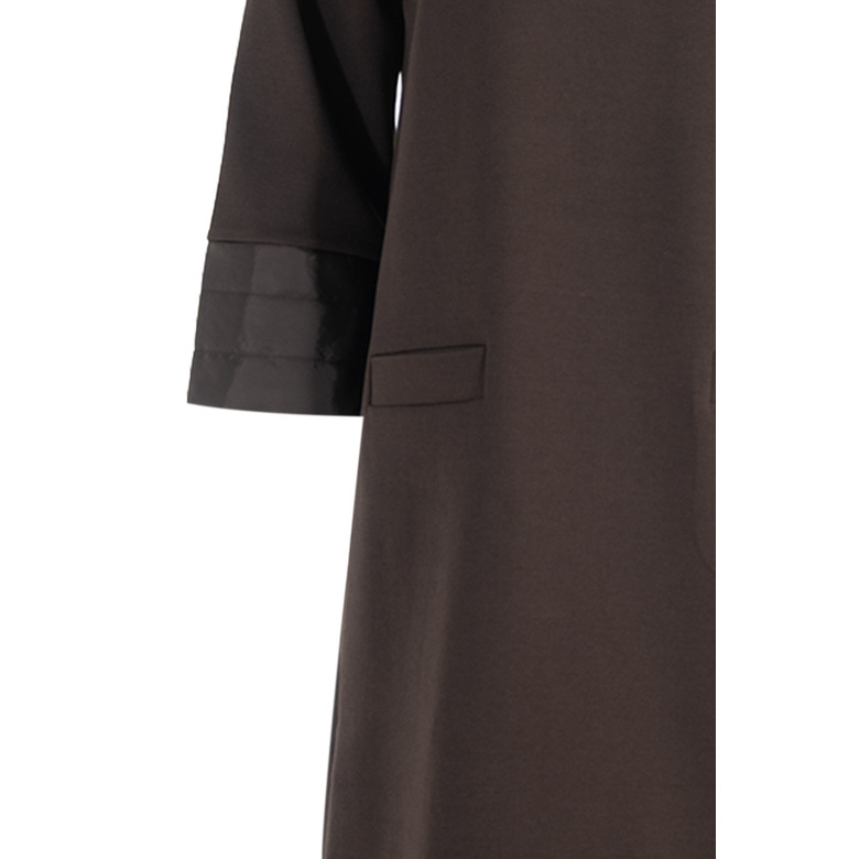 Margittes jurk bruin 2