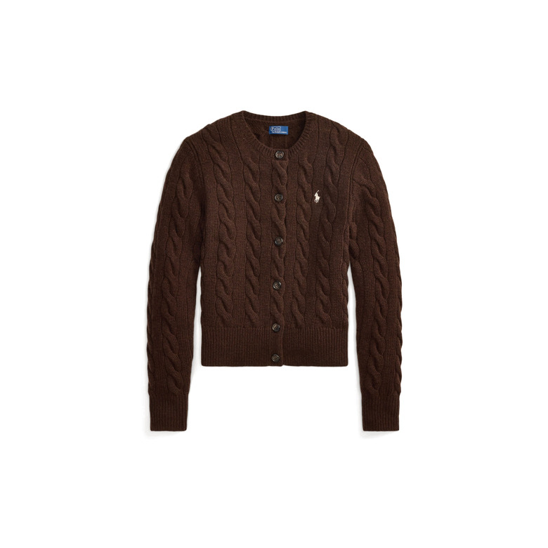 Ralph Lauren strickjacke braun 1