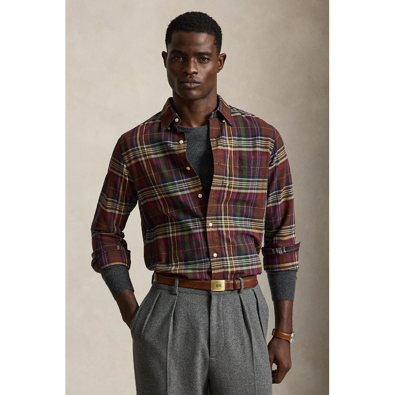Ralph Lauren hemd braun 2