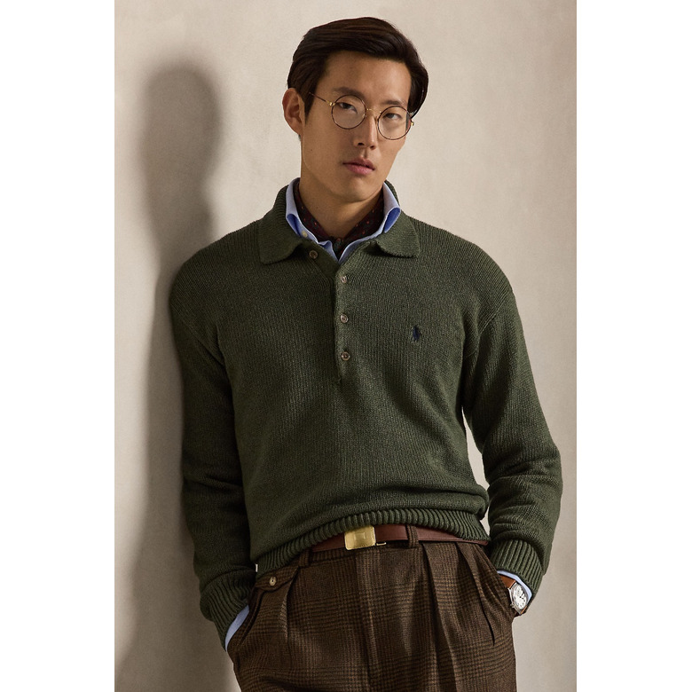 Ralph Lauren pull vert 2