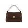 Carol J. handtasche braun