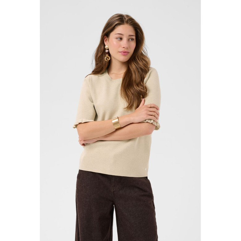 Cream pullover ecru 2