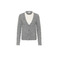 Kaffe strickjacke grau 1