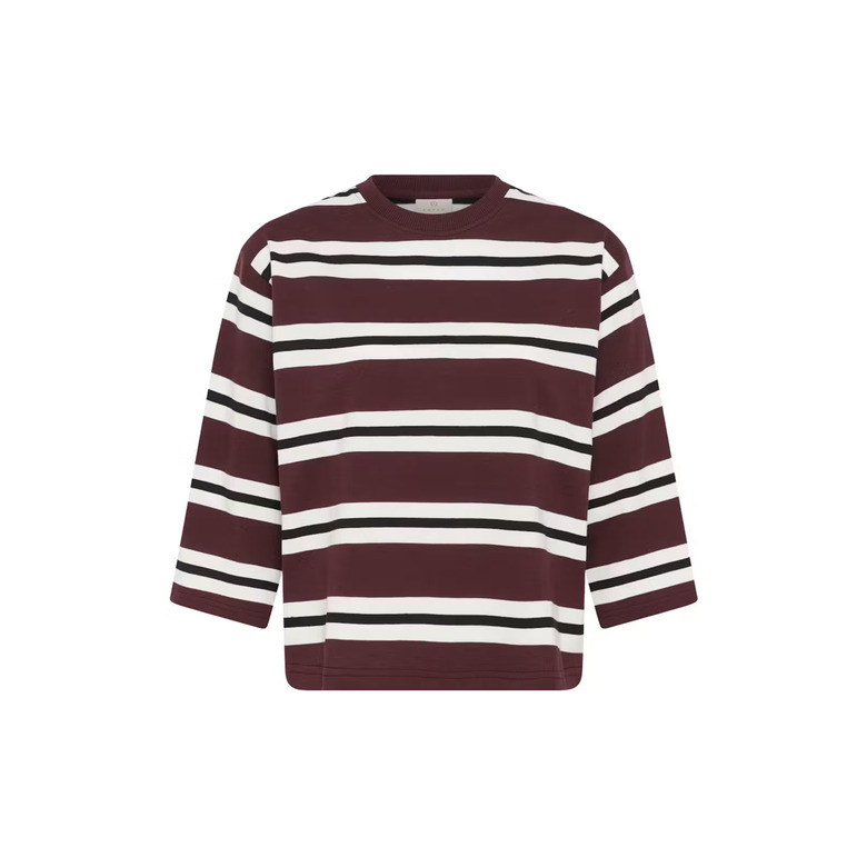 Kaffe t-shirt bordeaux 1