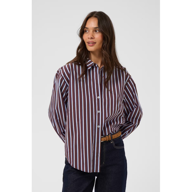 Kaffe bluse bordeaux 2