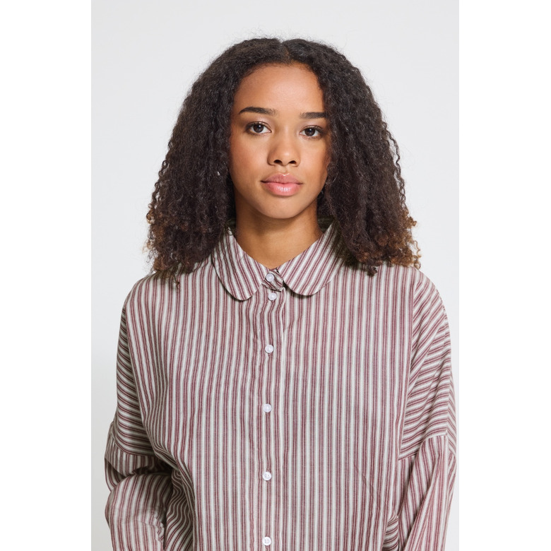 Ichi bluse bordeaux 2