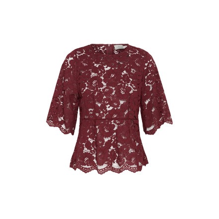 Kaffe bluse bordeaux