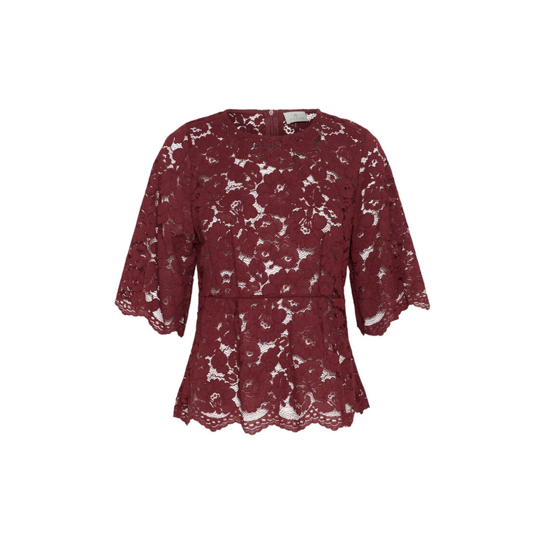 Kaffe bluse bordeaux 1
