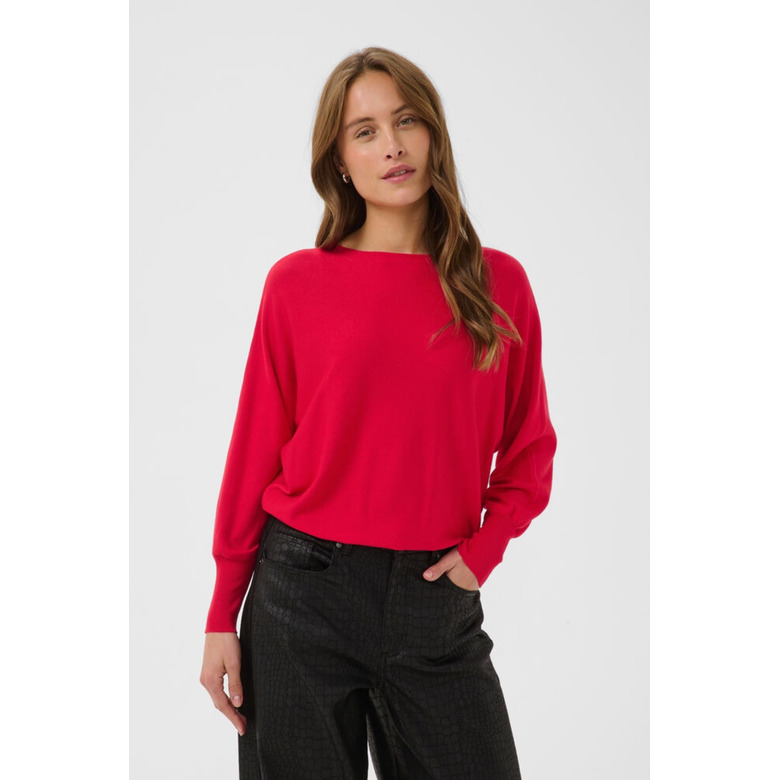 Kaffe pullover rot 2