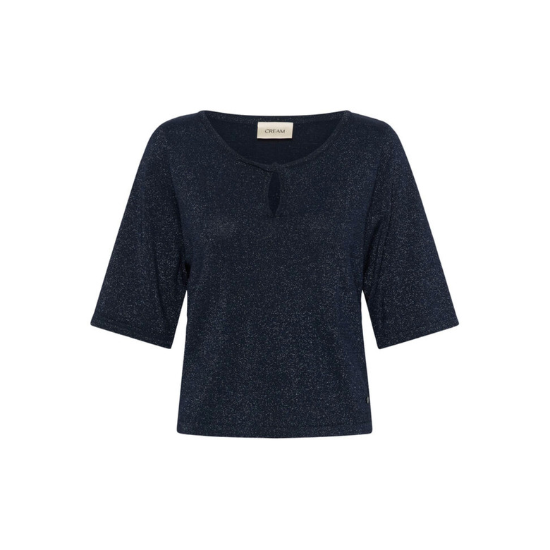 Cream bluse blau 1