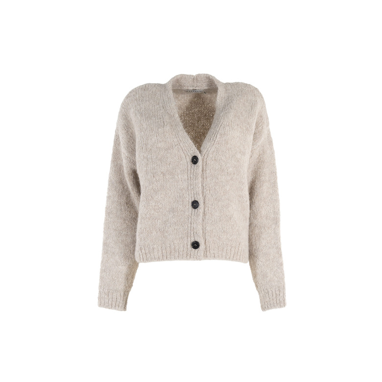 Nathalie Vleeschouwer strickjacke beige 1