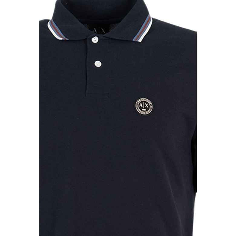 Armani Exchange polo blue 2
