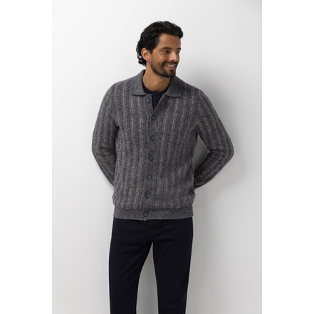 State Of Art cardigan blauw