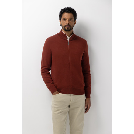 State Of Art cardigan bordeaux