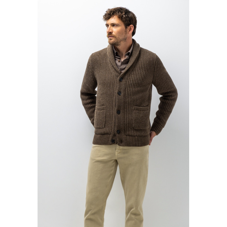 State Of Art cardigan brun 2