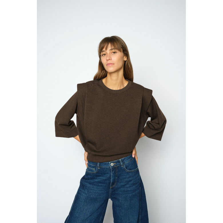 Mos Mosh sweater brown 2