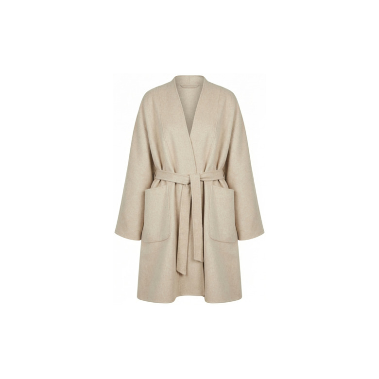 La Fee Maraboutee coat ecru 1