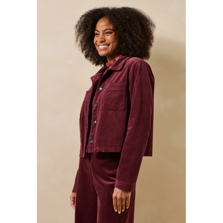 La Fee Maraboutee veste bordeaux 2
