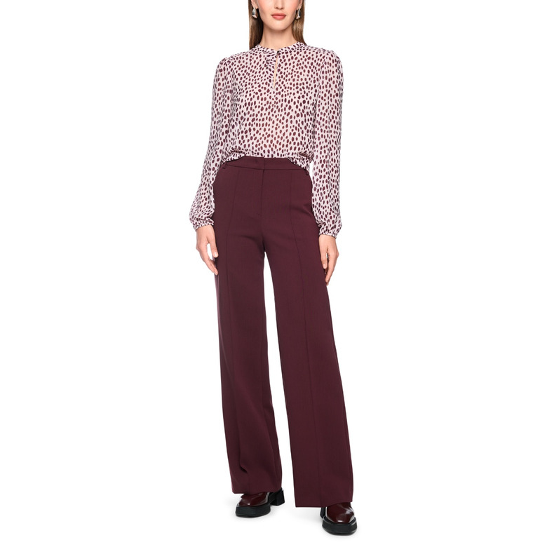 Marccain hose bordeaux 2