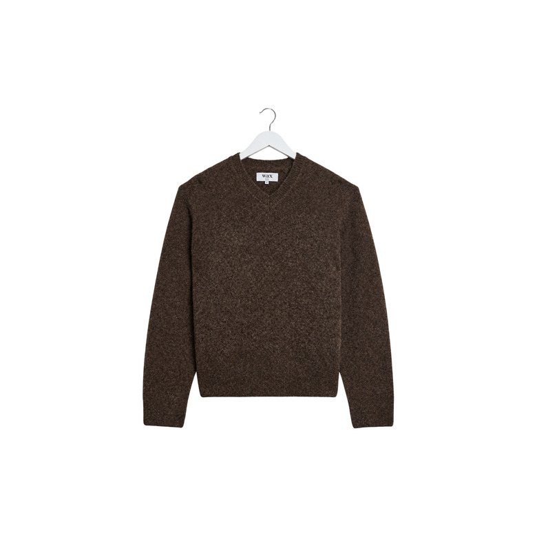 Wax London pull brun 1