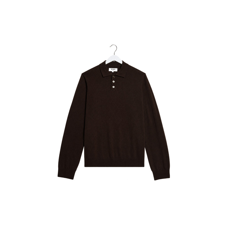 Wax London polo brun 1