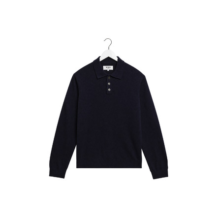 Wax London polo blau