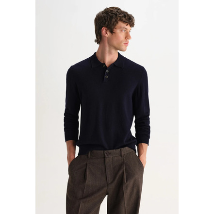 Wax London polo blue