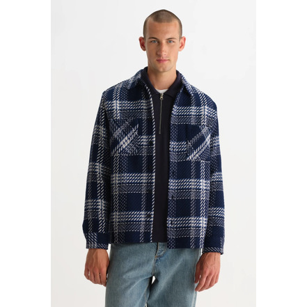 Wax London hemd blau