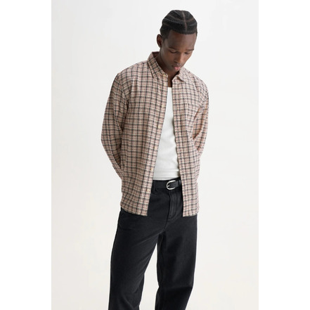 Wax London hemd bordeaux