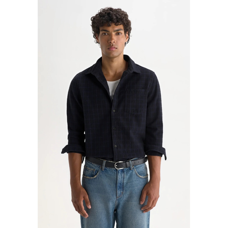 Wax London hemd blau 2