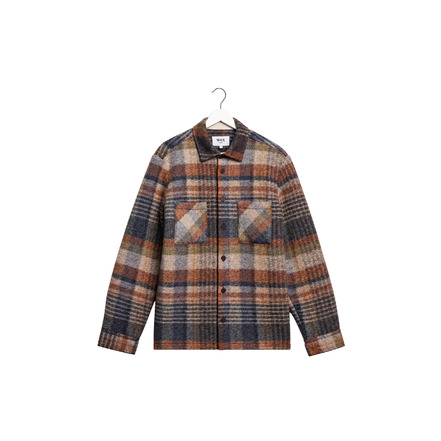 Wax London hemd braun