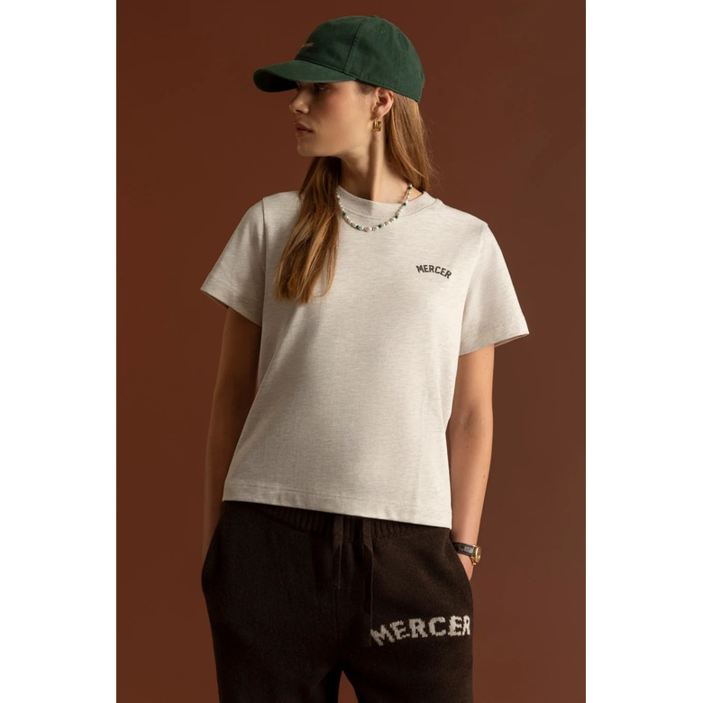 Mercer t-shirt beige 2
