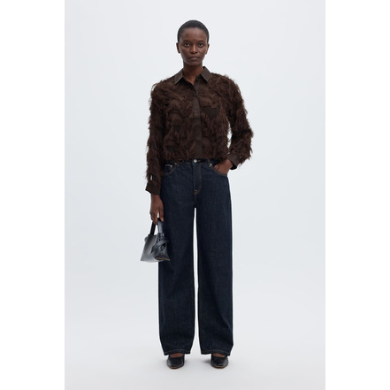 Selected Femme blouse brown