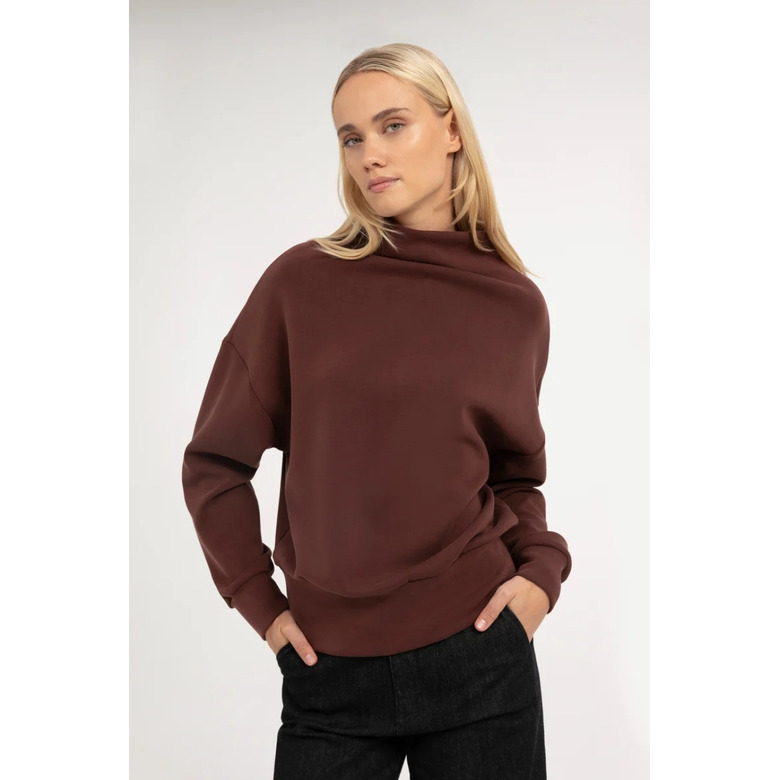 Yaya sweater braun 2
