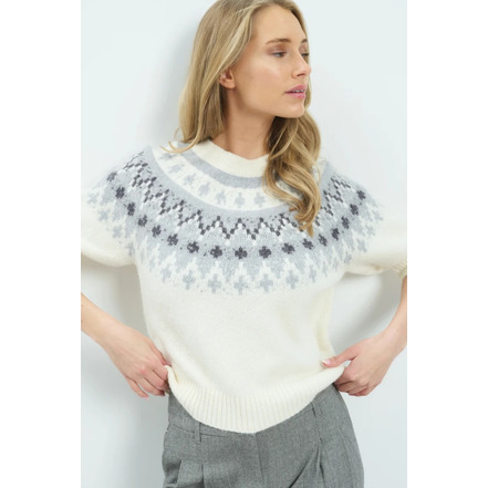 Yaya sweater ecru