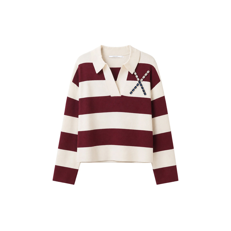 Xandres polo bordeaux 1