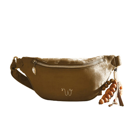 Woomen Vegan sac banane vert