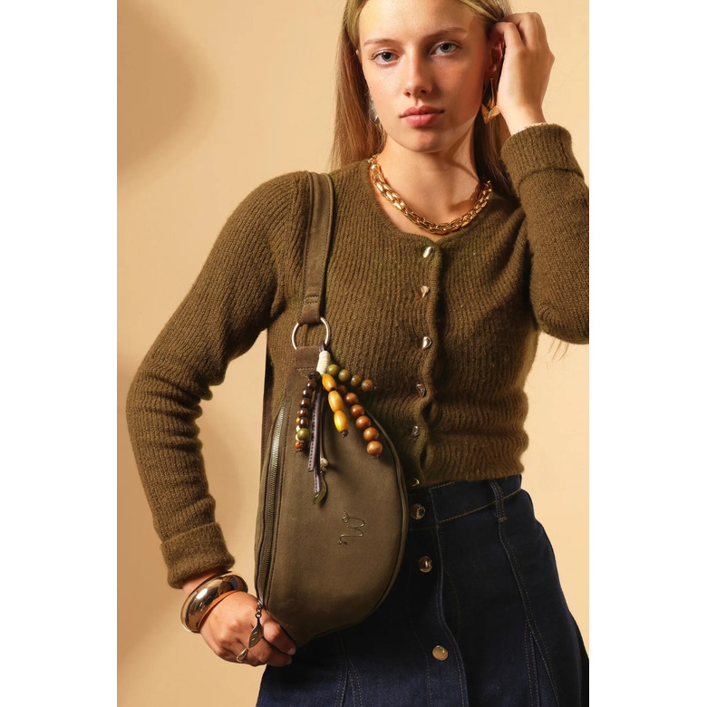 Woomen Vegan sac banane vert 3