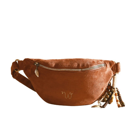 Woomen Vegan sac banane camel