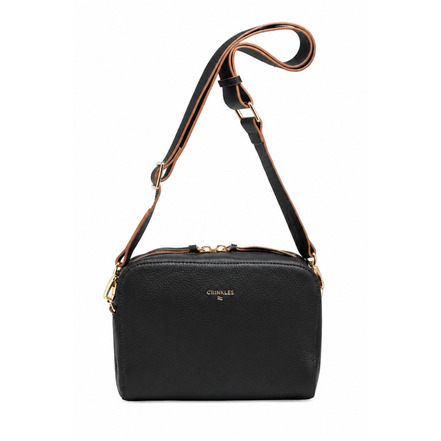 Crinkles Sibel crossbody black