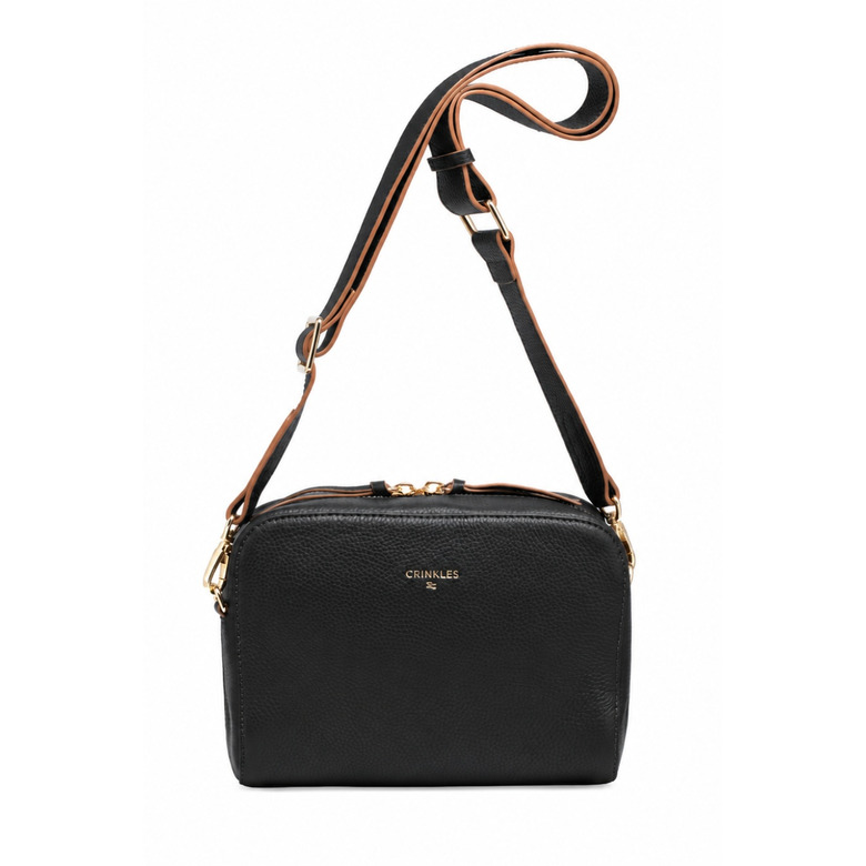 Crinkles Sibel crossbody black 2
