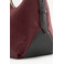 Nathan-baume sac porté épaule bordeaux 2