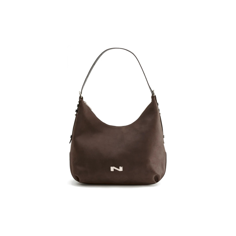 Nathan-baume sac porté épaule taupe 1