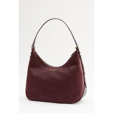 Nathan-baume sac porté épaule taupe