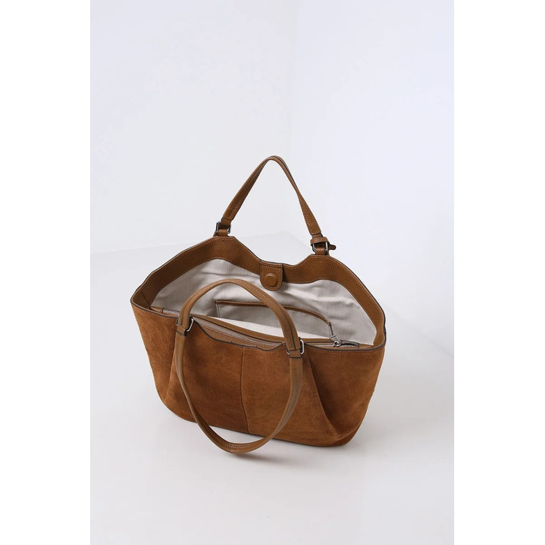 Smaak schultertasche camel 3