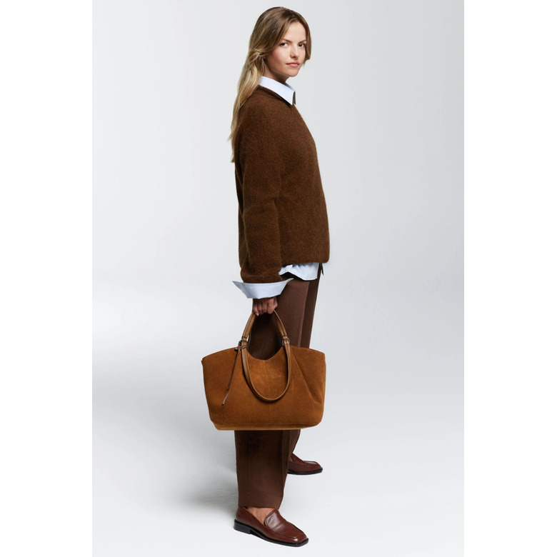 Smaak schultertasche camel 5