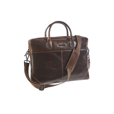Maverick briefcase brown