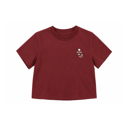 Volcom t-shirt bordeaux
