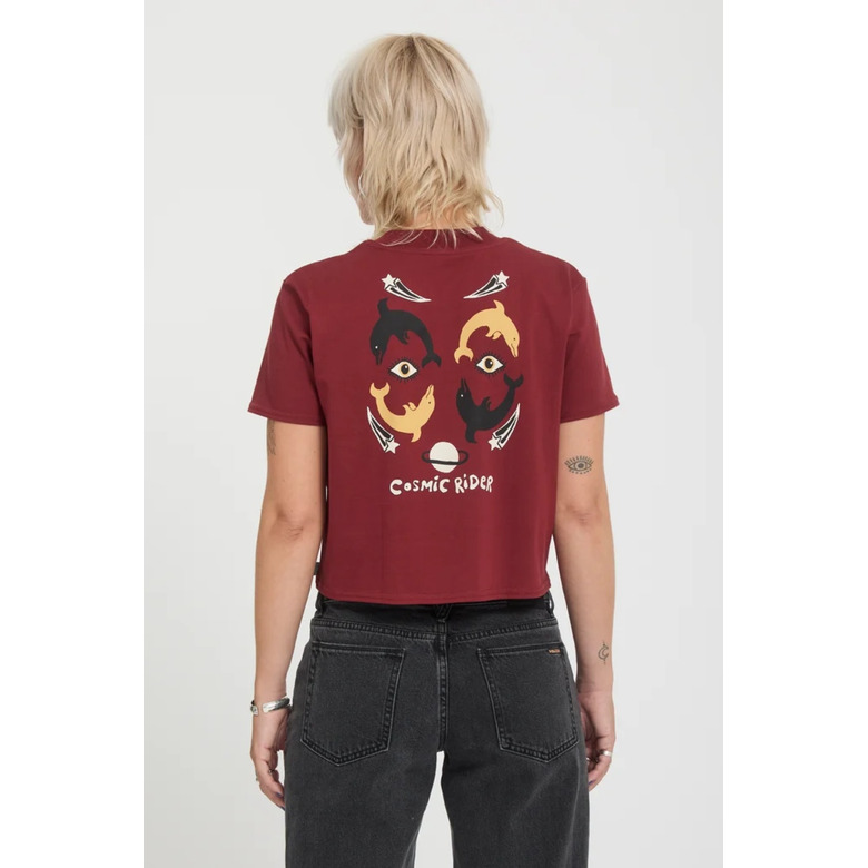 Volcom t-shirt bordeaux 3