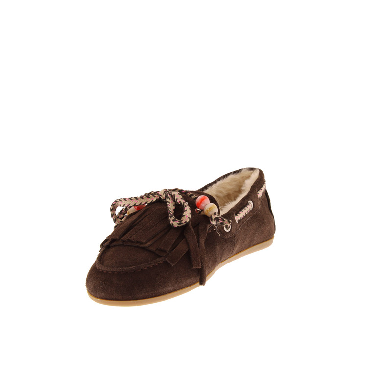 Inuovo chaussures bateau brun 3
